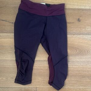Lululemon 3/4 running tights
